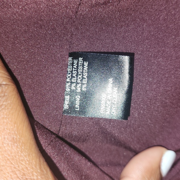 Antonio Melani Size 12 Eggplant Dress - Picture 6 of 6